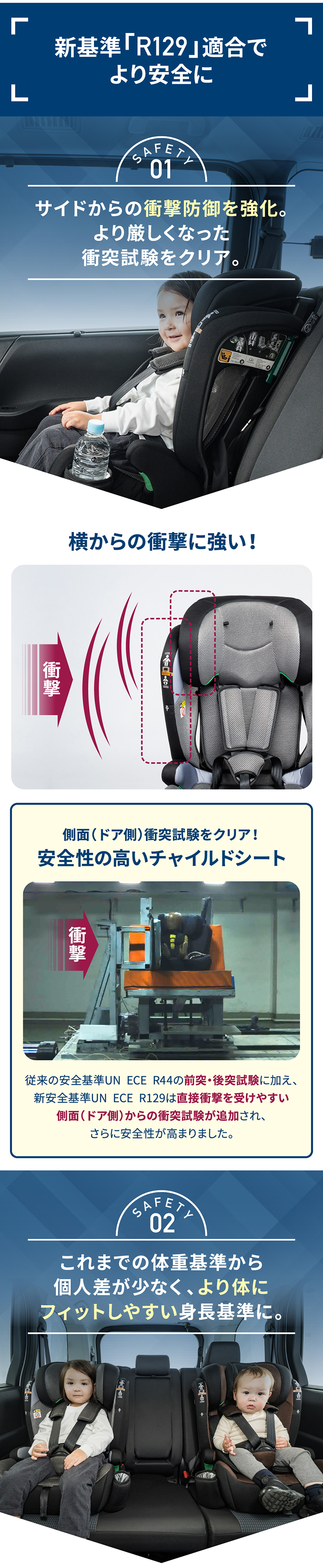 ポップピットF-R129 PoPPitF-R129 チャイルドシート ネビオ・オンライン