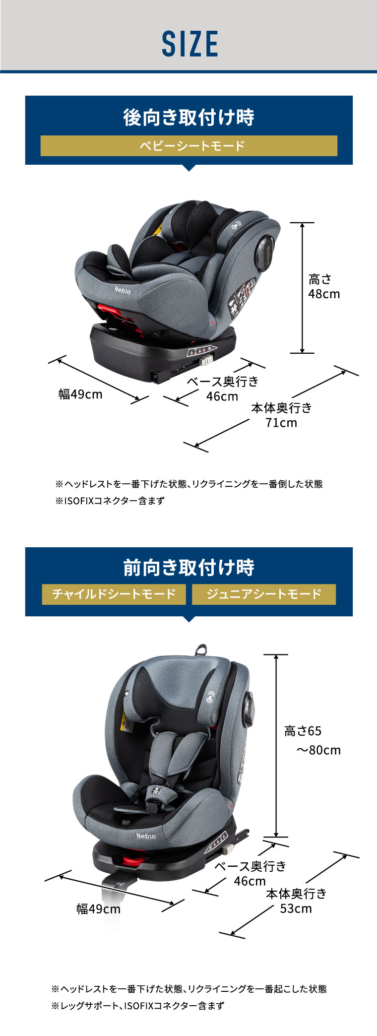 TurnPit ターンピット チャイルドシート ネビオ・オンライン